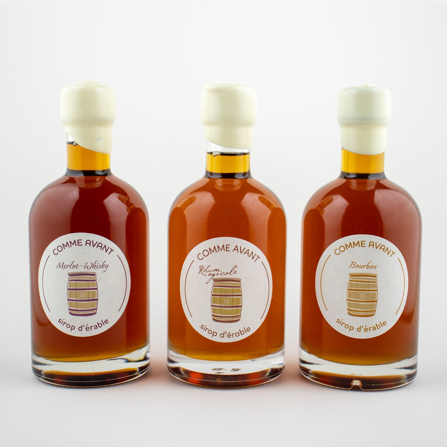 Assortiment de 3 sirops d'érable (375ml)