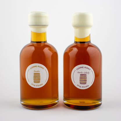Assortiment de 2 sirops d'érable (200ml)