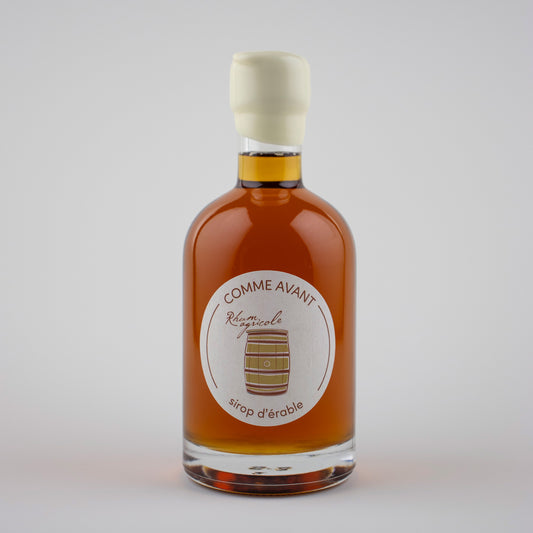 Sirop d'érable Rhum agricole