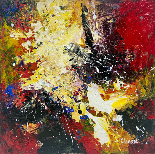 Tableau de l'artiste peintre Doris Chassé - Survol