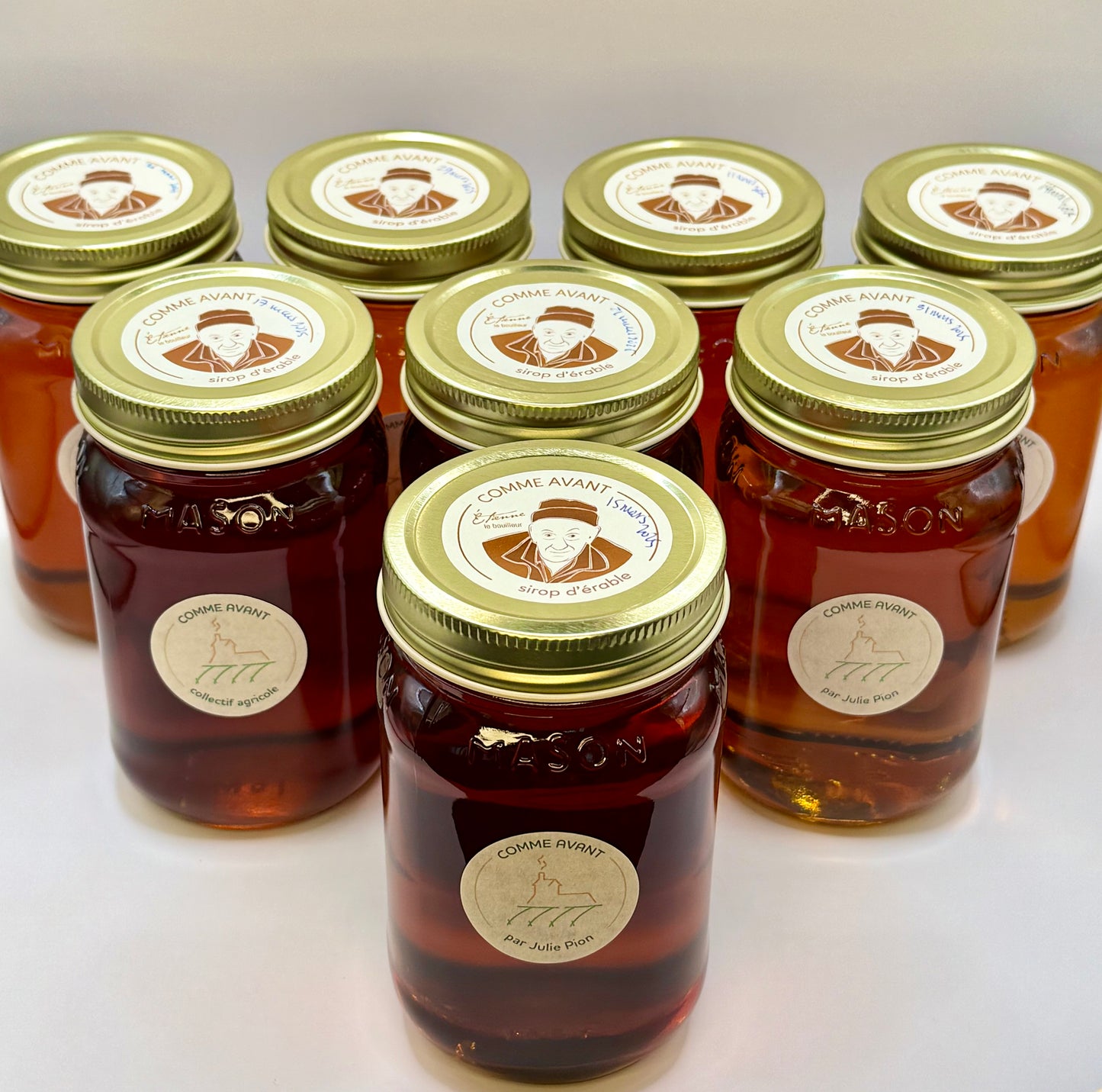 Assortiment de 8 sirops d'érable de la Sirothèque