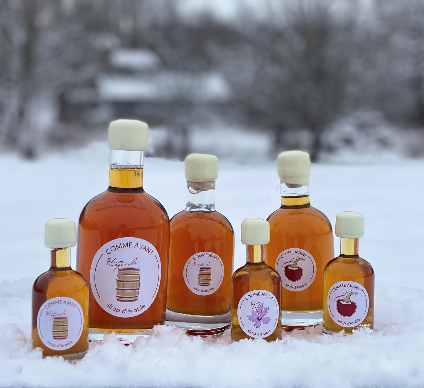 Assortiment de 3 sirops d'érable (375ml)